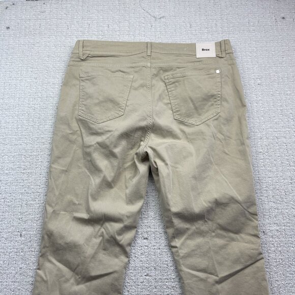 BRAX Free to Move Ultralight Pants 32 x 32 Beige Women Read Casual Dress Pants - Picture 10 of 11